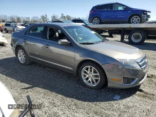 2012 Ford Fusion SEL with VIN 3FAHP0JAXCR181933, listed as a Copart auction lot 48591435 with 195,991 mi miles and Salvage Title. Bid and sale history available at carsss.com. Image 4.