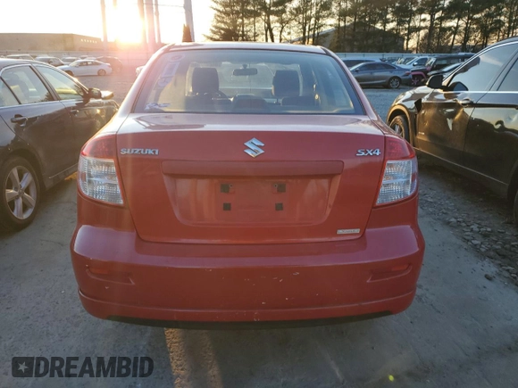 2009 Suzuki SX4 Touring Pkg 2 with VIN JS2YC417096200065, listed as a Copart auction lot 86225264 with 0 mi miles and Salvage Title. Bid and sale history available at carsss.com. Image 6.