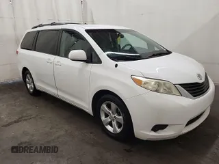 2011 Toyota Sienna LE AAS with VIN 5TDKK3DC0BS169878, listed as a IAAI auction lot 42240821 with 380,632 mi miles and . Bid and sale history available at DreamBid. Image 1.
