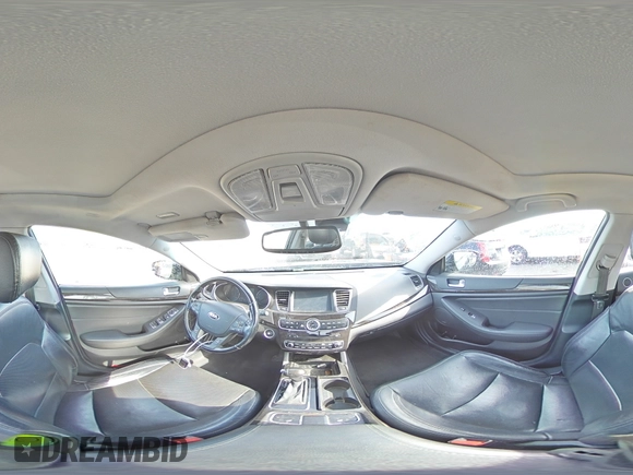 2015 Kia Cadenza Premium with VIN KNALN4D77F5172791, listed as a Copart auction lot 78035114 with 92,610 mi miles and Salvage Title. Bid and sale history available at carsss.com. Image 15.