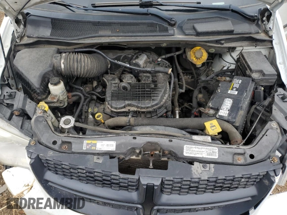 2014 Ram Cargo Van Tradesman with VIN 2C4JRGAG1ER316163, listed as a Copart auction lot 66036454 with Not Provided miles and Salvage Title. Bid and sale history available at DreamBid. Image 11.