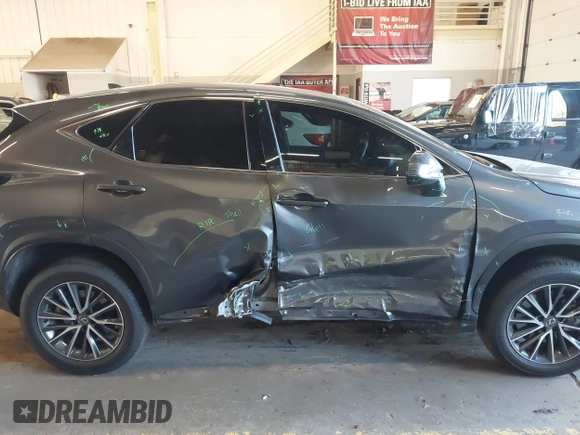 2024 Lexus NX with VIN JTJAGCEZXR5008810, listed as a IAAI auction lot 41152105 with 5,944 mi miles. Bid and sale history available at carsss.com. Image 14.
