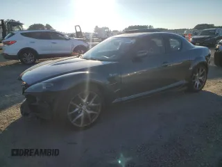 2008 Mazda RX-8 40th Anniversary with VIN JM1FE173780216389, listed as a Copart auction lot 87790525 with 73,483 mi miles and Salvage Title. Bid and sale history available at carsss.com. Image 1.