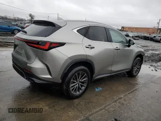 2023 Lexus NX with VIN 2T2GKCEZXPC014470, listed as a Copart auction lot 84060824 with 24,186 mi miles and Salvage Title. Bid and sale history available at carsss.com. Image 3.
