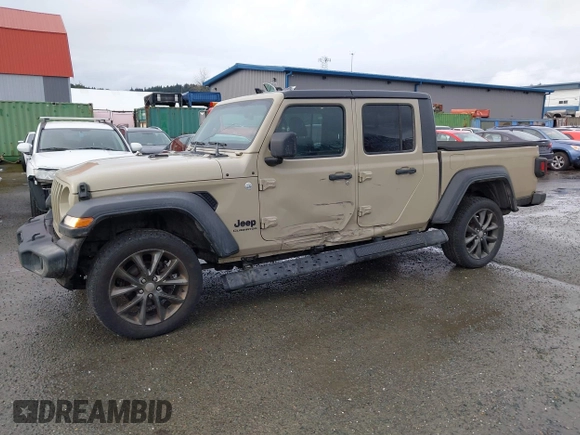 2020 Jeep Gladiator Sport S с VIN 1C6JJTAG0LL207187, выставлен на аукционе IAAI как лот 41559361 с пробегом 36 236 миль миль и . История ставок и продаж доступна на DreamBid. Изображение 17.