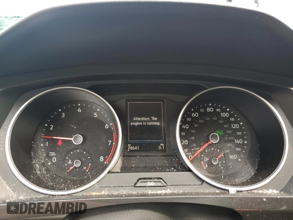 2018 Volkswagen Tiguan SEL with VIN 3VV2B7AX2JM216584, listed as a Copart auction lot 60986525 with 78,641 mi miles and Salvage title. Bid and sale history available at DreamBid. Image 9.