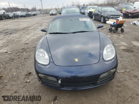 2006 Porsche Boxster S with VIN WP0CB29886U730140, listed as a Copart auction lot 85771744 with 73,188 mi miles and Clean title. Bid and sale history available at DreamBid. Image 5.