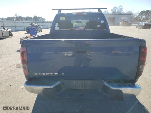 2005 Chevrolet Colorado 1SE LS Z71 with VIN 1GCDS136358176633, listed as a Copart auction lot 41691085 with 221,646 mi miles and Clean Title. Bid and sale history available at carsss.com. Image 6.