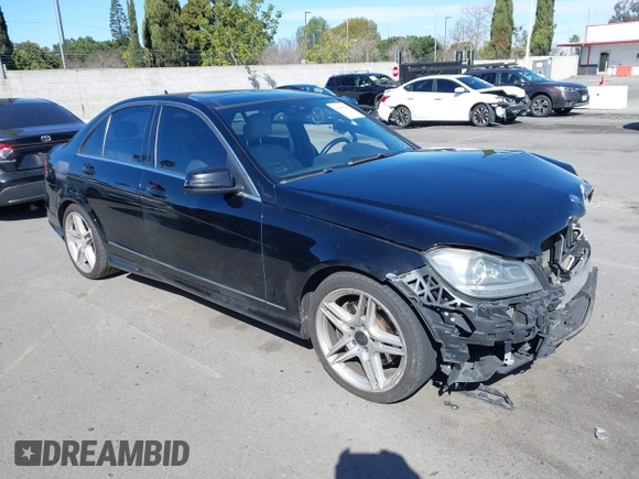 2013 Mercedes-Benz C 350 Sport with VIN WDDGF5HB7DR300772, listed as a IAAI auction lot 41699268 with 119,982 mi miles and . Bid and sale history available at DreamBid. Image 1.
