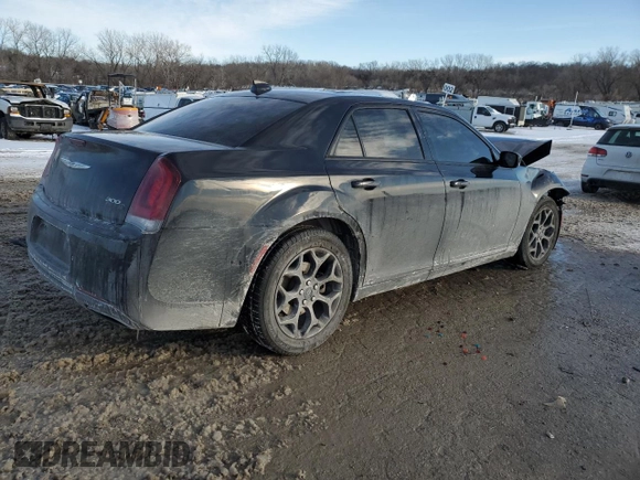 2017 Chrysler 300 S with VIN 2C3CCAGG8HH534601, listed as a Copart auction lot 46074635 with Not Provided miles and Salvage Title. Bid and sale history available at carsss.com. Image 3.