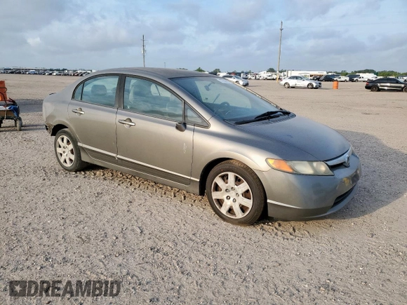 2008 Honda Civic LX z VIN 2HGFA16518H352254, wystawiony jako Copart lot #57336395 z przebiegiem 111 023 mil mil oraz Szkoda całkowita • Salvage title. Historia ofert i sprzedaży dostępna na DreamBid. Obrazek 4.