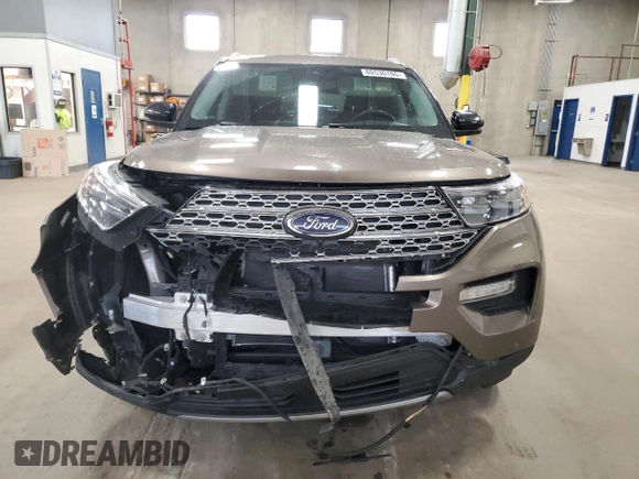 2021 Ford Explorer Limited с VIN 1FMSK8FH1MGA46296, выставлен на аукционе Copart как лот 60530105 с пробегом 69 796 миль миль и Списание • Salvage title. История ставок и продаж доступна на DreamBid. Изображение 5.