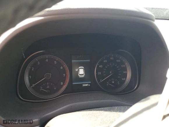 2021 Hyundai Kona Ultimate with VIN KM8K5CA54MU643998, listed as a Copart auction lot 59370584 with 33,087 mi miles and Salvage Title. Bid and sale history available at carsss.com. Image 9.