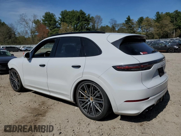 2019 Porsche Cayenne Turbo with VIN WP1AF2AY6KDA80773, listed as a Copart auction lot 55466655 with 146,919 mi miles and Salvage title. Bid and sale history available at DreamBid. Image 2.