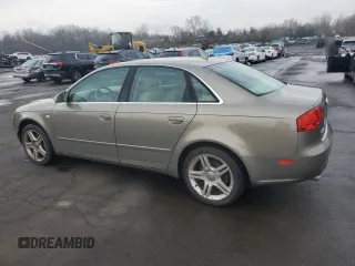 2007 Audi A4 2.0T with VIN WAUDF78E07A205165, listed as a Copart auction lot 53310825 with 162,259 mi miles and Salvage title. Bid and sale history available at DreamBid. Image 2.