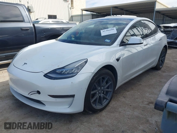 2019 Tesla Model 3 Mid Range with VIN 5YJ3E1EA6KF464615, listed as a IAAI auction lot 41306600 with 79,478 mi miles and . Bid and sale history available at DreamBid. Image 16.