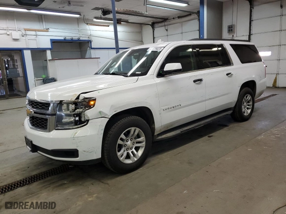 2018 Chevrolet Suburban LS with VIN 1GNSKGKC2JR188737, listed as a Copart auction lot 42379025 with NaN miles and Salvage Title. Bid and sale history available at carsss.com. Image 1.