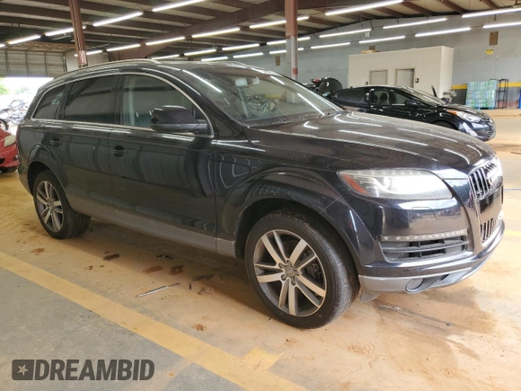 2013 Audi Q7 Premium Plus with VIN WA1LGBFEXDD009028, listed as a Copart auction lot 54529275 with Not provided miles and Clean title. Bid and sale history available at DreamBid. Image 4.