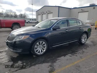 2014 Lincoln MKS with VIN 1LNHL9DKXEG603199, listed as a Copart auction lot 84429694 with 95,140 mi miles and Salvage Title. Bid and sale history available at carsss.com. Image 1.