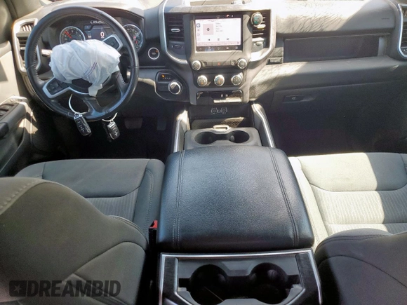 2022 Ram 1500 Big Horn with VIN 1C6RREBT2NN190449, listed as a Copart auction lot 57253495 with 88,735 mi miles and Salvage title. Bid and sale history available at DreamBid. Image 8.