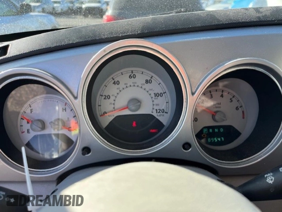 2006 Chrysler PT Cruiser Touring with VIN 3A4FY58BX6T228292, listed as a Copart auction lot 83819194 with 89,547 mi miles and Clean Title. Bid and sale history available at DreamBid. Image 9.