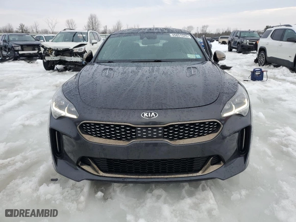 2018 Kia Stinger GT1 with VIN KNAE45LC3J6029520, listed as a Copart auction lot 45851525 with 66,844 mi miles and Salvage Title. Bid and sale history available at carsss.com. Image 5.