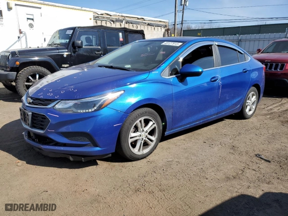 2016 Chevrolet Cruze LT with VIN 1G1BE5SM3G7245313, listed as a Copart auction lot 48127915 with 193,791 mi miles and Salvage Title. Bid and sale history available at carsss.com. Image 1.