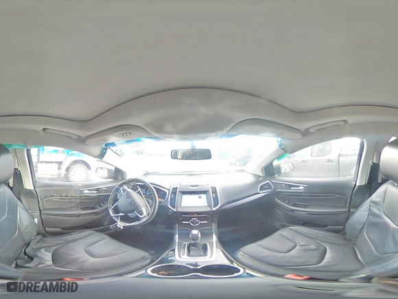 2016 Ford Edge Titanium with VIN 2FMPK4K83GBB42141, listed as a Copart auction lot 45816395 with 124,065 mi miles and Salvage Title. Bid and sale history available at carsss.com. Image 13.