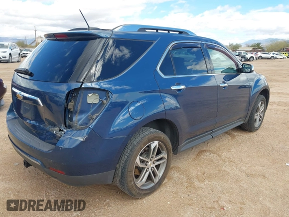 2017 Chevrolet Equinox Premier with VIN 2GNFLGEKXH6226206, listed as a IAAI auction lot 41746152 with 97,724 mi miles. Bid and sale history available at carsss.com. Image 4.