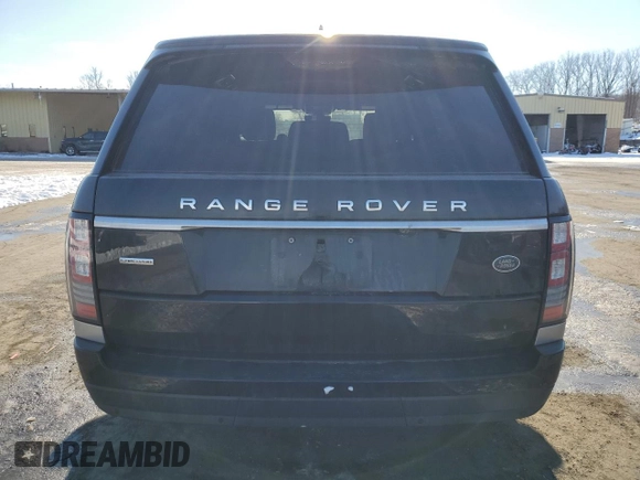 2017 Land Rover Range Rover с VIN SALGS2FEXHA334025, выставлен на аукционе Copart как лот 41811675 с пробегом 57 527 миль миль и Списание • Salvage title. История ставок и продаж доступна на DreamBid. Изображение 6.