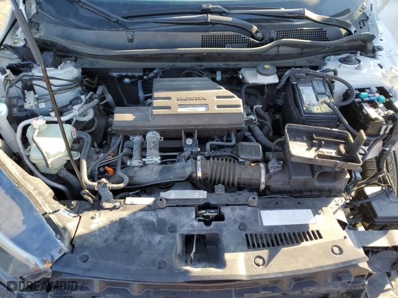 2019 Honda CR-V EX-L with VIN 2HKRW2H8XKH673122, listed as a Copart auction lot 76922444 with 0 mi miles and Salvage Title. Bid and sale history available at carsss.com. Image 12.