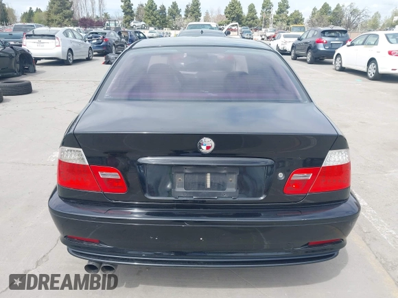 2002 BMW 3 Series 325Ci with VIN WBABN33482JW53230, listed as a IAAI auction lot 41912031 with 211,631 mi miles. Bid and sale history available at carsss.com. Image 16.