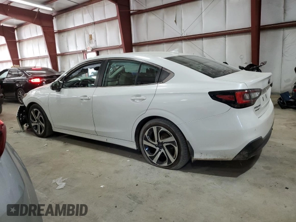 2020 Subaru Legacy Limited with VIN 4S3BWAN68L3028870, listed as a Copart auction lot 61866105 with 50,642 mi miles and Salvage title. Bid and sale history available at DreamBid. Image 2.