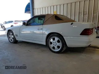 1999 Mercedes-Benz SL-Class with VIN WDBFA68F2XF179134, listed as a Copart auction lot 67335014 with 68,406 mi miles and Clean Title. Bid and sale history available at carsss.com. Image 2.