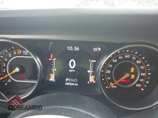 2019 Jeep Wrangler Unlimited Sport S with VIN 1C4HJXDG3KW504364, listed as a IAAI auction lot 42350748 with 109,524 mi miles and . Bid and sale history available at DreamBid. Image 16.