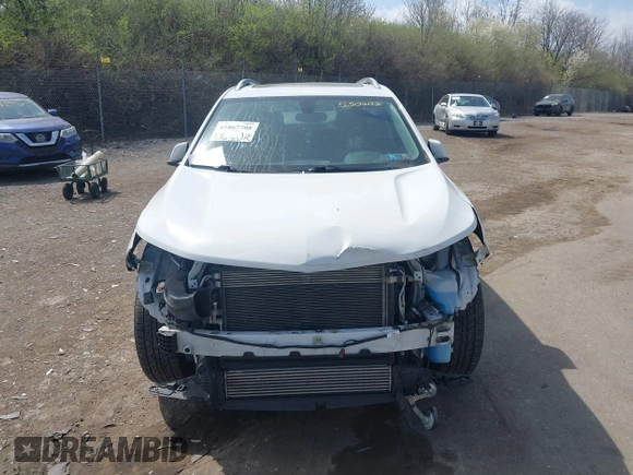 2018 Chevrolet Equinox LT with VIN 3GNAXTEX2JS550602, listed as a IAAI auction lot 41867708 with 65,152 mi miles. Bid and sale history available at carsss.com. Image 12.