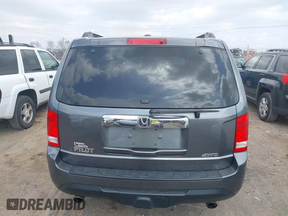 2012 Honda Pilot EX-L with VIN 5FNYF4H53CB026381, listed as a IAAI auction lot 41802360 with 165,425 mi miles and . Bid and sale history available at DreamBid. Image 16.