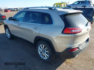 2015 Jeep Cherokee Limited with VIN 1C4PJMDB7FW610031, listed as a IAAI auction lot 41781285 with 51,913 mi miles. Bid and sale history available at carsss.com. Image 3.