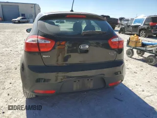 2012 Kia Rio LX with VIN KNADM5A36C6017394, listed as a Copart auction lot 80792054 with 121,126 mi miles and Clean Title. Bid and sale history available at DreamBid. Image 6.