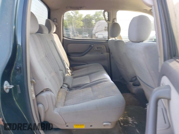 2005 Toyota Tundra SR5 with VIN 5TBET34145S478274, listed as a IAAI auction lot 42409811 with 168,100 mi miles and . Bid and sale history available at DreamBid. Image 8.