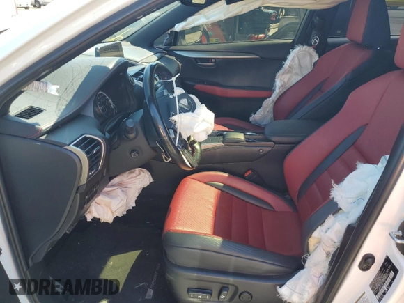 2021 Lexus NX 300 F Sport z VIN JTJSARBZ1M2197368, wystawiony jako Copart lot #56800605 z przebiegiem 33 228 mil mil oraz Szkoda całkowita • Salvage title. Historia ofert i sprzedaży dostępna na DreamBid. Obrazek 7.