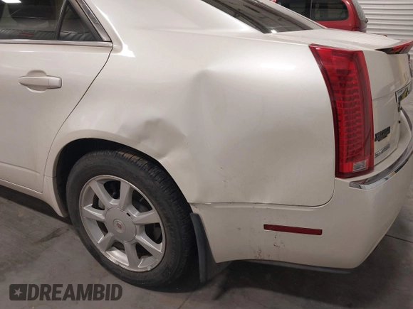 2008 Cadillac CTS AWD w/1SB with VIN 1G6DS57V880139916, listed as a IAAI auction lot 41302359 with 118,078 mi miles. Bid and sale history available at carsss.com. Image 12.