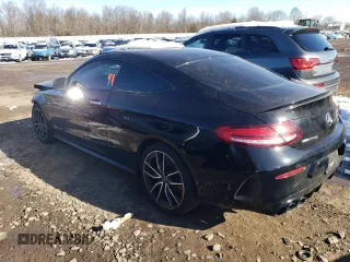 2021 Mercedes-Benz C 43 AMG with VIN W1KWJ6EBXMG098073, listed as a Copart auction lot 41702504 with 19,860 mi miles and . Bid and sale history available at DreamBid. Image 2.