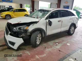 2017 Kia Sorento LX with VIN 5XYPGDA3XHG305036, listed as a Copart auction lot 63600375 with Not provided miles and Salvage title. Bid and sale history available at DreamBid. Image 1.