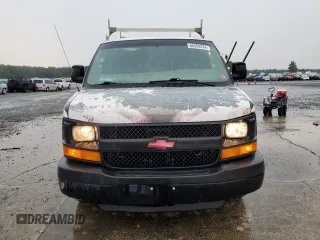 2012 Chevrolet Express Cargo z VIN 1GCWGFCAXC1165369, wystawiony jako Copart lot #60208784 z przebiegiem 199 099 mil mil oraz Szkoda całkowita • Salvage title. Historia ofert i sprzedaży dostępna na DreamBid. Obrazek 5.
