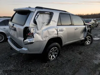 2023 Toyota 4Runner TRD Off Road with VIN JTEPU5JR8P6124744, listed as a Copart auction lot 88430455 with 0 mi miles and Salvage Title. Bid and sale history available at carsss.com. Image 3.