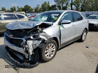 2018 Chevrolet Equinox LT with VIN 2GNAXJEV3J6333528, listed as a Copart auction lot 67994094 with 127,532 mi miles and Salvage Title. Bid and sale history available at carsss.com. Image 1.