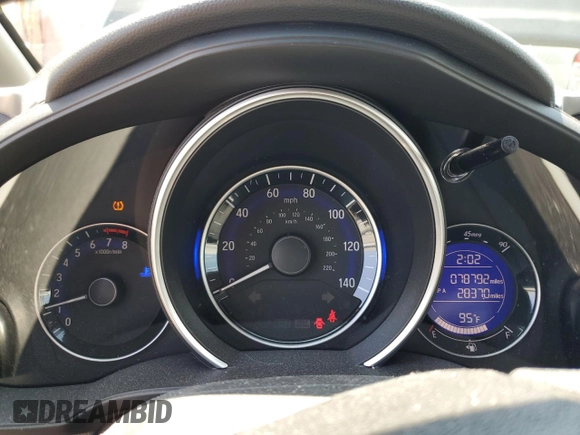 2015 Honda Fit LX with VIN 3HGGK5G55FM737094, listed as a Copart auction lot 64269965 with 78,792 mi miles and Salvage title. Bid and sale history available at DreamBid. Image 9.