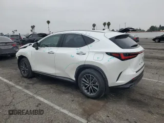 2025 Lexus NX 250 Premium with VIN JTJGDCAZ6S2025006, listed as a Copart auction lot 59337965 with 1,219 mi miles and Salvage title. Bid and sale history available at DreamBid. Image 2.