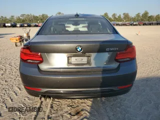 2021 BMW 2 Series 230i with VIN WBA2J1C04M7H58556, listed as a Copart auction lot 75501124 with 35,473 mi miles and Salvage Title. Bid and sale history available at carsss.com. Image 6.